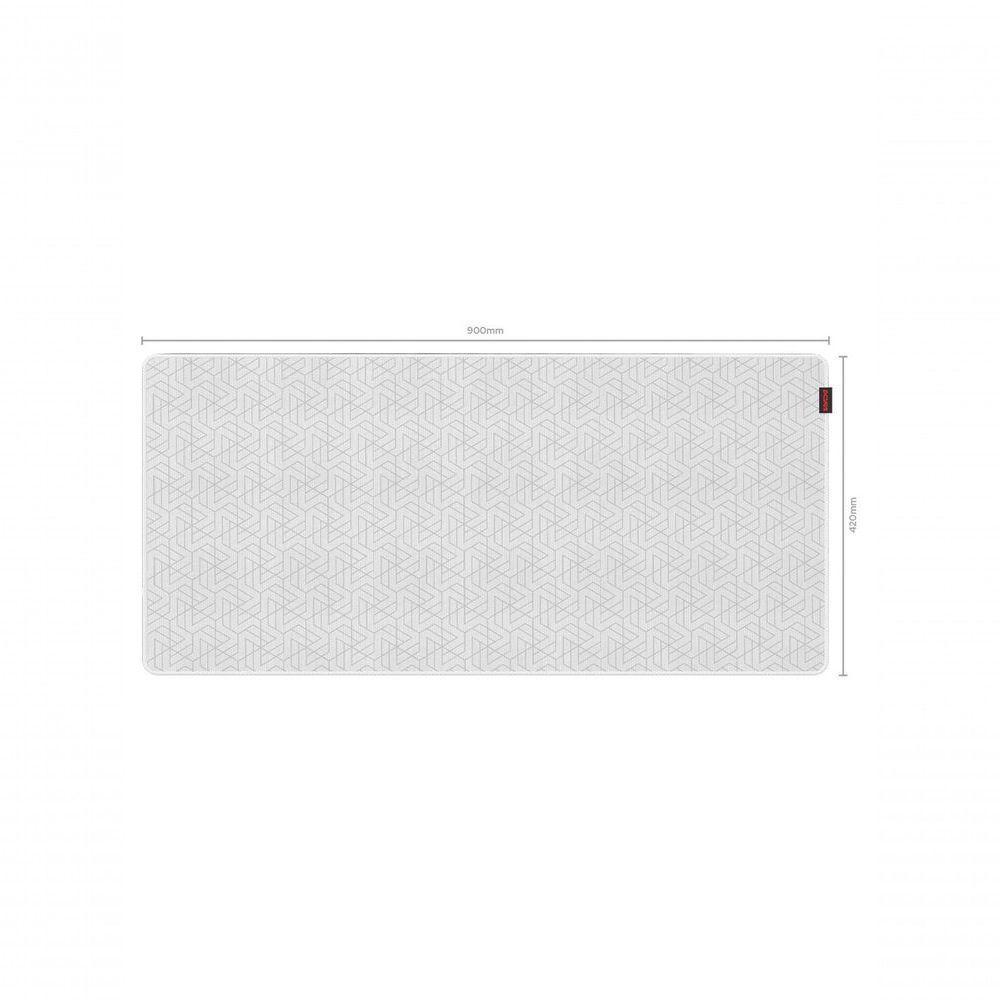 Mouse Pad Gamer Pcyes Maze Extended White Ghost - 900 X 420 - 5