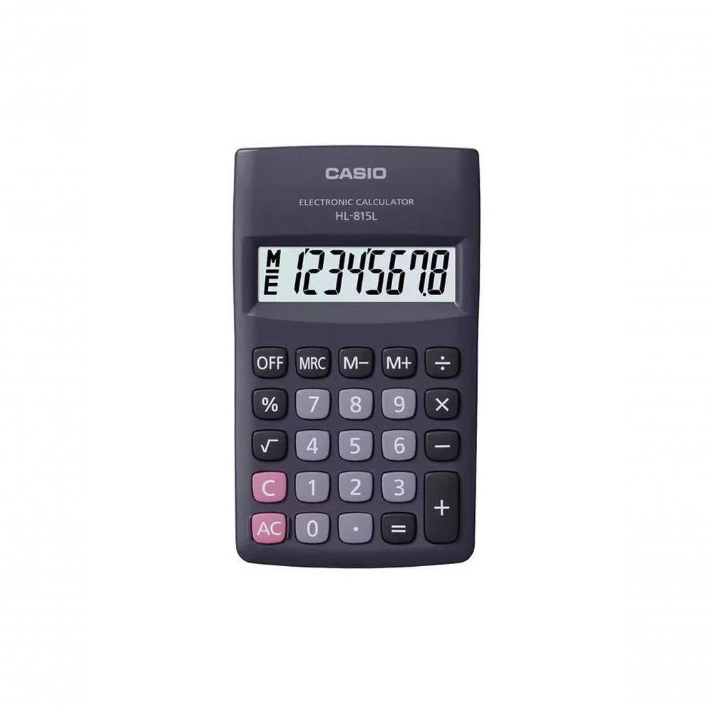 Calculadora De Bolso 8 Dígitos Preta - Hl-815l-bk - 1