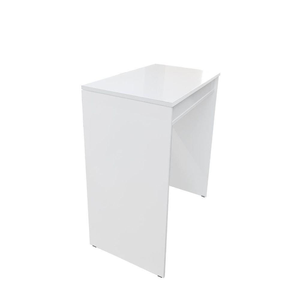 Penteadeira Mesa Maquiagem Quarto Camarim Branco Com Espelho - 6