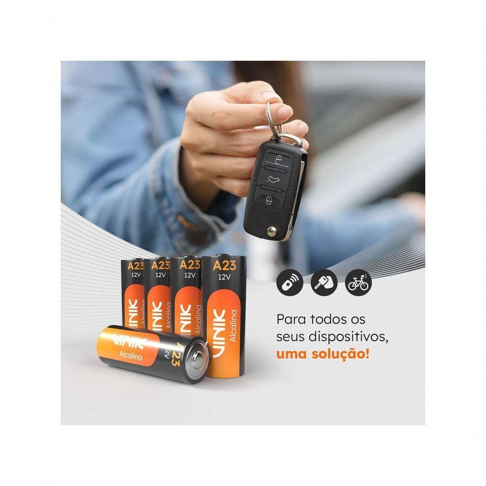 Bateria Alcalina A23 C/5 12v - Vba23b5 - 5
