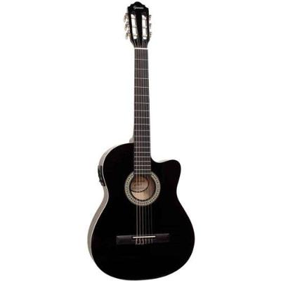 Violão Giannini Start Nf14 Ceq Eletroacústico Nylon Preto [f002]