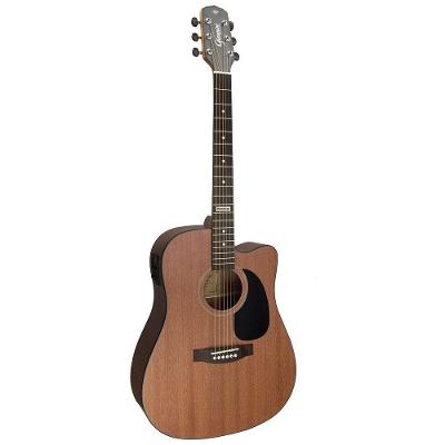 Violão Folk Eletroacústico Cutaway Gf1d Ceq Ws Walnut Satin [f018]