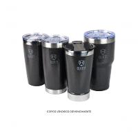 Copo Térmico Quati Com Tampa 591ml Preto - Cpct591 - 9