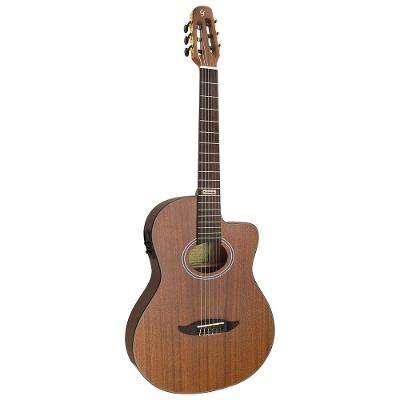Violão Flat Cutaway Nylon Gnf3 Ceq Ws Walnut Satin, Com Equalizador 3 Bandas [f018]