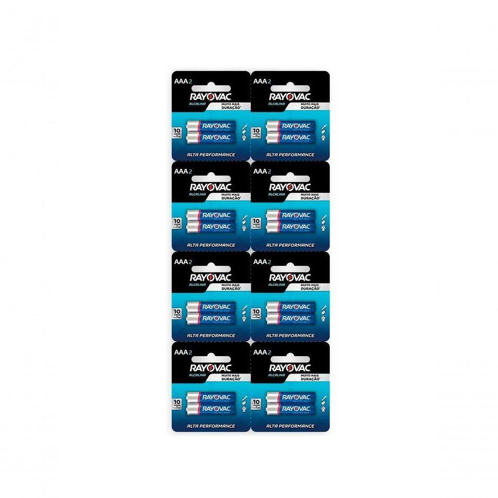 Pilha Alcalina Aaa Cartela Com 16 20958 - 1