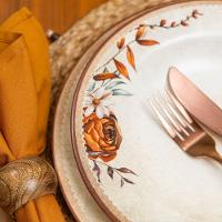 Prato Fundo Copa E Cia Aquarelle Em Cerâmica Adele - 2