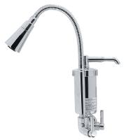 Torneira Filtro Cromada Gourmet Parede Tubo Conico 2 Jatos Metal Luxo - 5