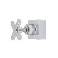 Acabamento Registro Banheiro Pressão Ou Gaveta Quadrado Cruzeta Padrão Deca Metal Cromado - 2