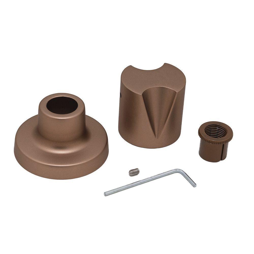 Kit 1 Acabamento Registro Rose Gold Fosco C41 + 1 Acabamento C55 - 6