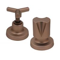 Kit 1 Acabamento Registro Rose Gold Fosco C41 + 1 Acabamento C55 - 1