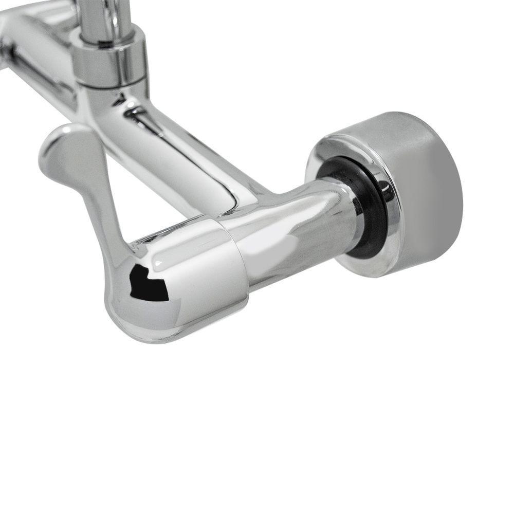 Torneira Pia Misturador Cozinha Parede Bica Móvel Cromado Bognar - 4