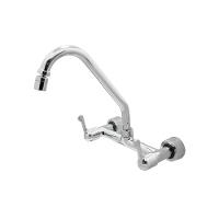 Torneira Pia Misturador Cozinha Parede Bica Móvel Cromado Bognar - 1