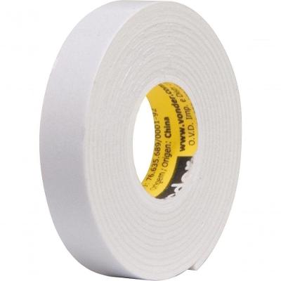 Fita Dupla Face Espuma 12mmx1,5m Branca - Vonder