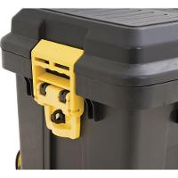 Caixa Plástica Para Ferramentas Baú 620x440x445mm Com Rodas - 2