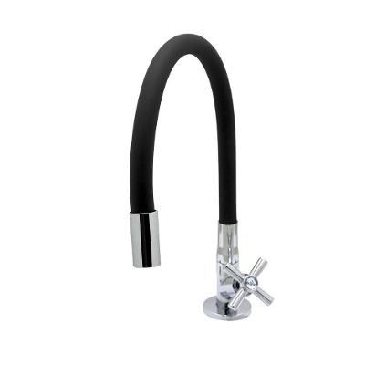 Torneira Cozinha Mesa Flexível Color Tubo Preto C31