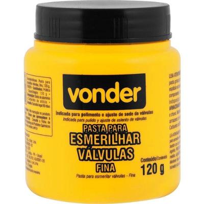Pasta Para Esmerilhar Válvulas 120g Fina - Vonder