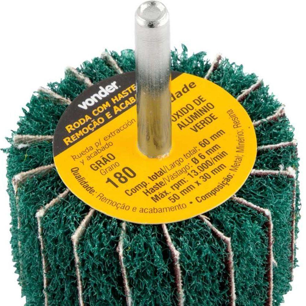 Roda Com Haste Remoção-acabamento 50x30mm G180 Vonder - 3