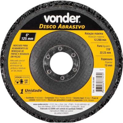 Disco Abrasivo 5" 125mm Vonder
