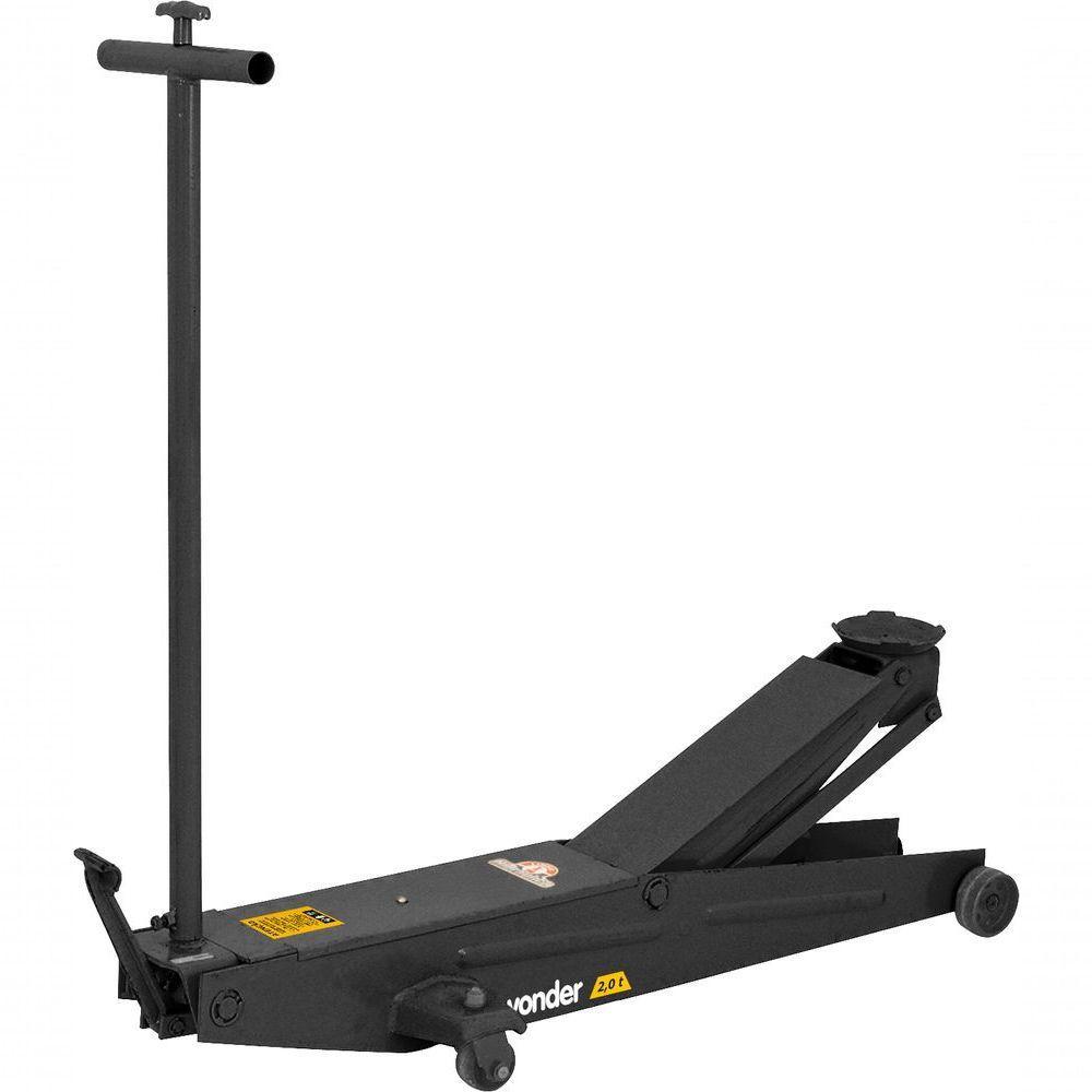 Macaco Hidráulico Jacaré 2 Toneladas Roda Ferro - Vonder - 1