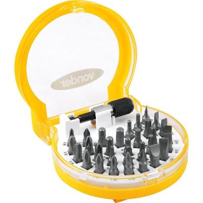 Jogo Bits-ponteiras Vonder Com 32 Peças Encaixe 1-4