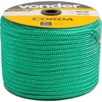Corda Multifilamentada Trançada 8mmx258m 7,45kg Verde Polipr - 1