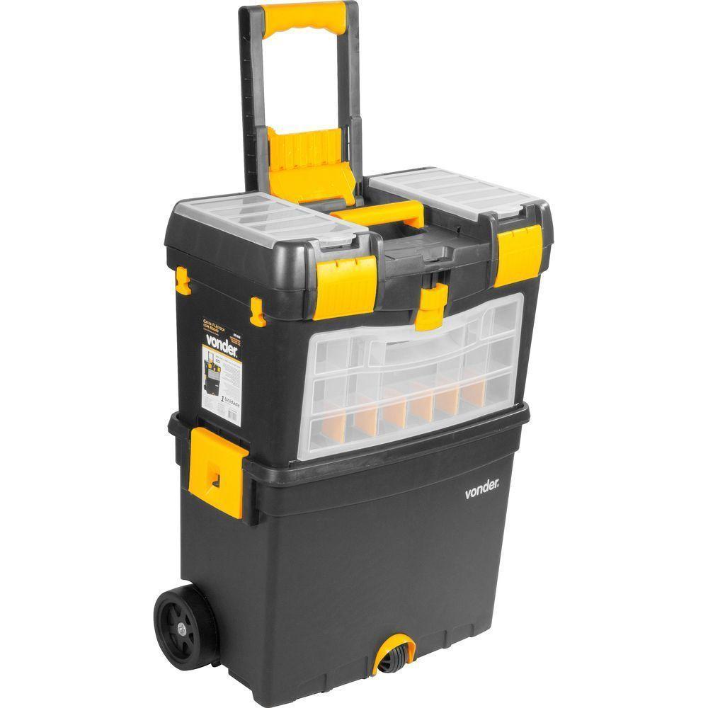 Caixa Plástica Com Rodas Crv 0400 - Vonder - 2