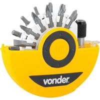 Jogo Bits-ponteiras Vonder Com 26 Peças Encaixe 1-4 - 1