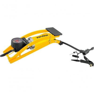 Bomba De Ar Para Encher Pneus Com Pedal Vonder