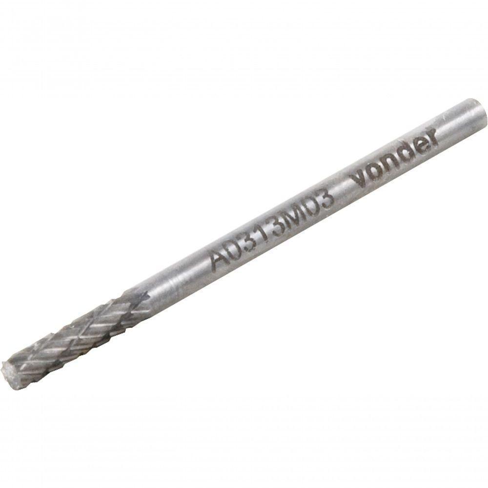 Lima Rotativa Cilíndrica 4mmx13mm Com Haste 3mm - Vonder - 1