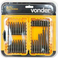 Jogo Bits-ponteiras Crv Com 32 Peças Enc 1-4" - Vonder