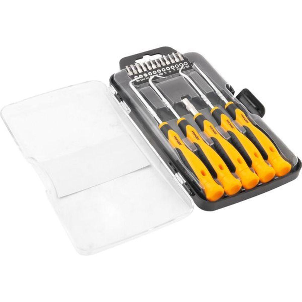 Bits-ponteira + Ganchos Com 17 Peças - Vonder - 2