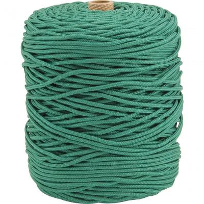 Corda Multifilamento Trançada 4,0mm 4,0kg 400 Metros Verde P