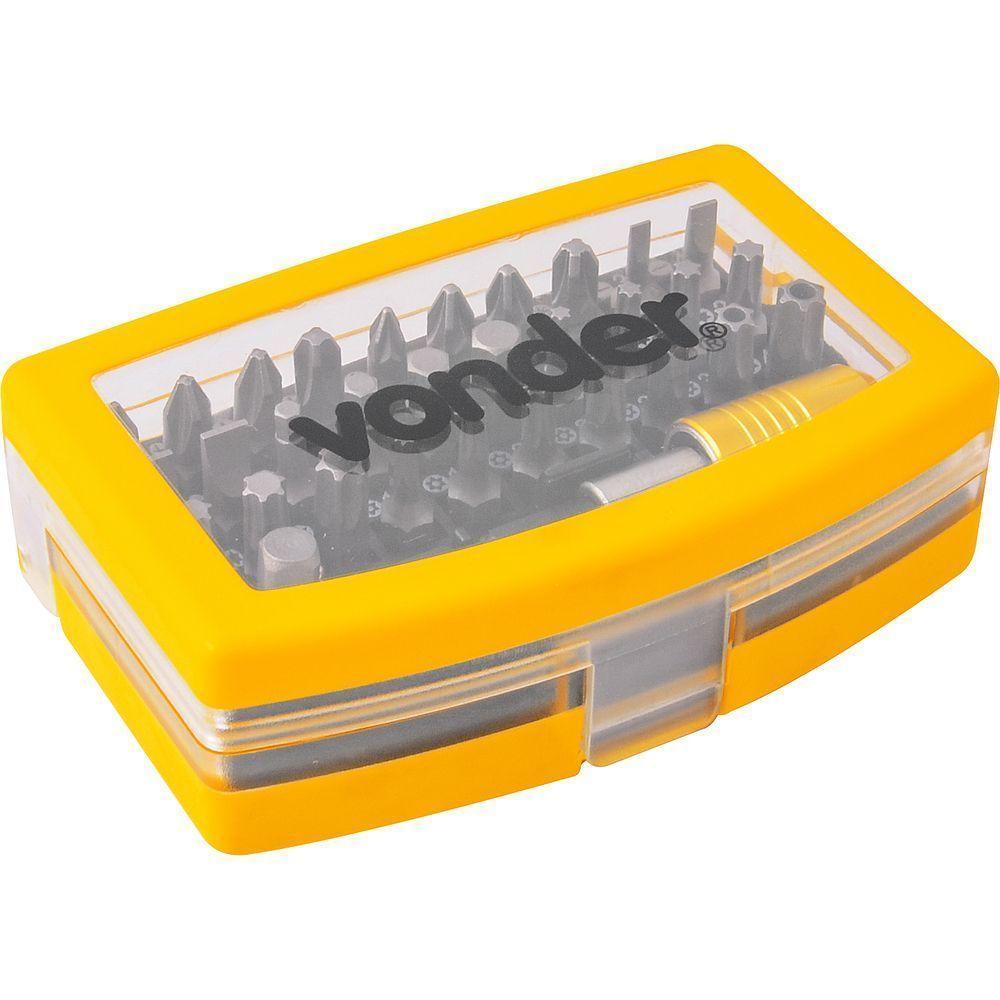 Jogo Bits-ponteiras 32 Peças Enc 1-4'' Engate Rápido Vonder - 1
