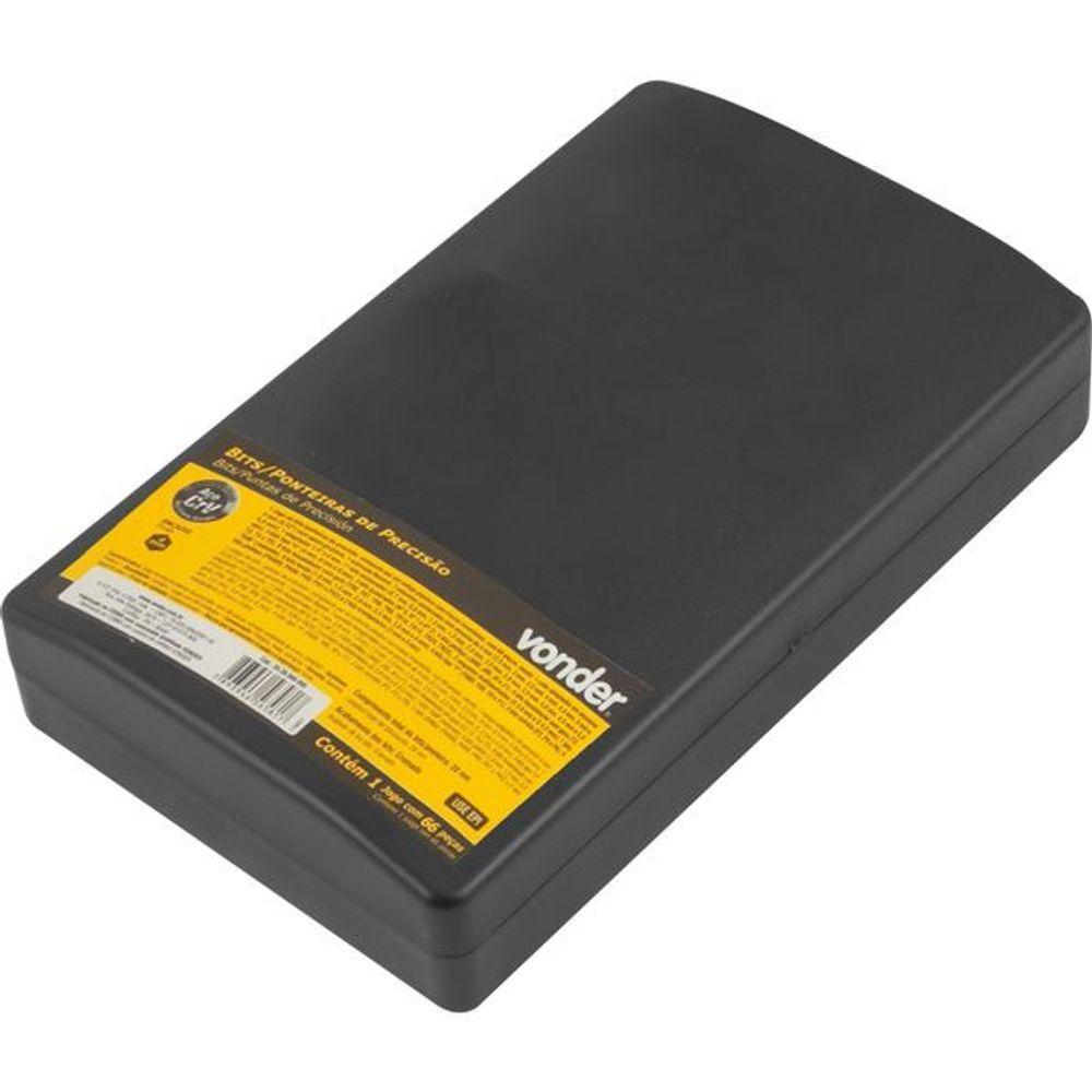 Jogo Bits-ponteira Crv Com 66 Peças Precisao - Vonder - 2