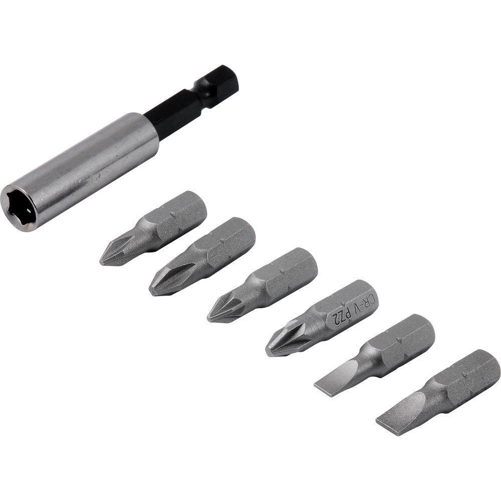Bits-ponteiras Vonder Crv Com 7 Peças Encaixe 1-4" - 1
