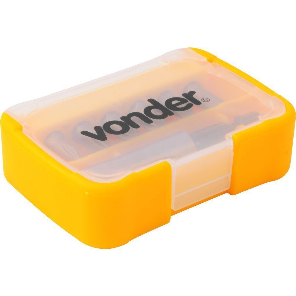 Bits-ponteiras Vonder Crv Com 7 Peças Encaixe 1-4" - 2
