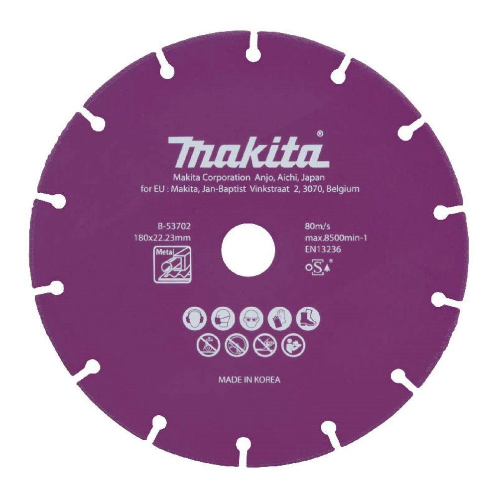Disco De Corte Diamantado 180 X 1,6 X 22,23 Mm B-53702 Makita - 1