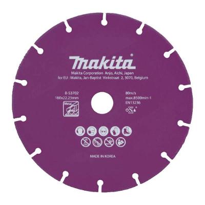 Disco De Corte Diamantado 180 X 1,6 X 22,23 Mm B-53702 Makita