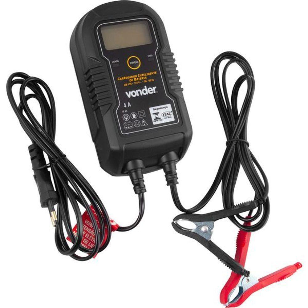 Carregador Inteligente De Bateria Cib110 - Vonder 110V - 1