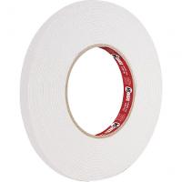 Fita Dupla Face Espuma 19mmx10m Branca Nove54 - 1