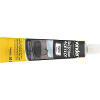 Borracha Silicone Preto 50g Acético Tubete Vonder - 3