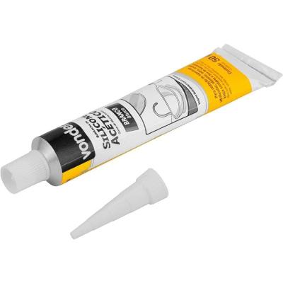 Borracha Silicone Branco 50g Acético Tubete Vonder