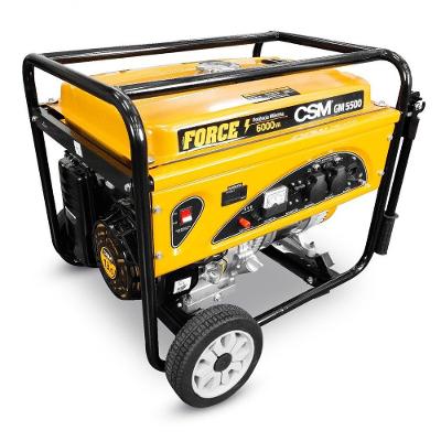 Gerador Portátil 5,5kva 11hp Gm 5500 Gasolina 127-200 Csm