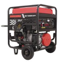 Gerador à Gasolina Kawashima Gg13000dtf 13 0kw Trifasico Bivoltavr Digital Motor 22hp Partida Elétrica - 1
