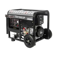 Gerador Diesel Toyama Refrigerado à Ar 6000w Bivolt 115-230v P.manual Alternador Cobre Tdg7000xp - 7
