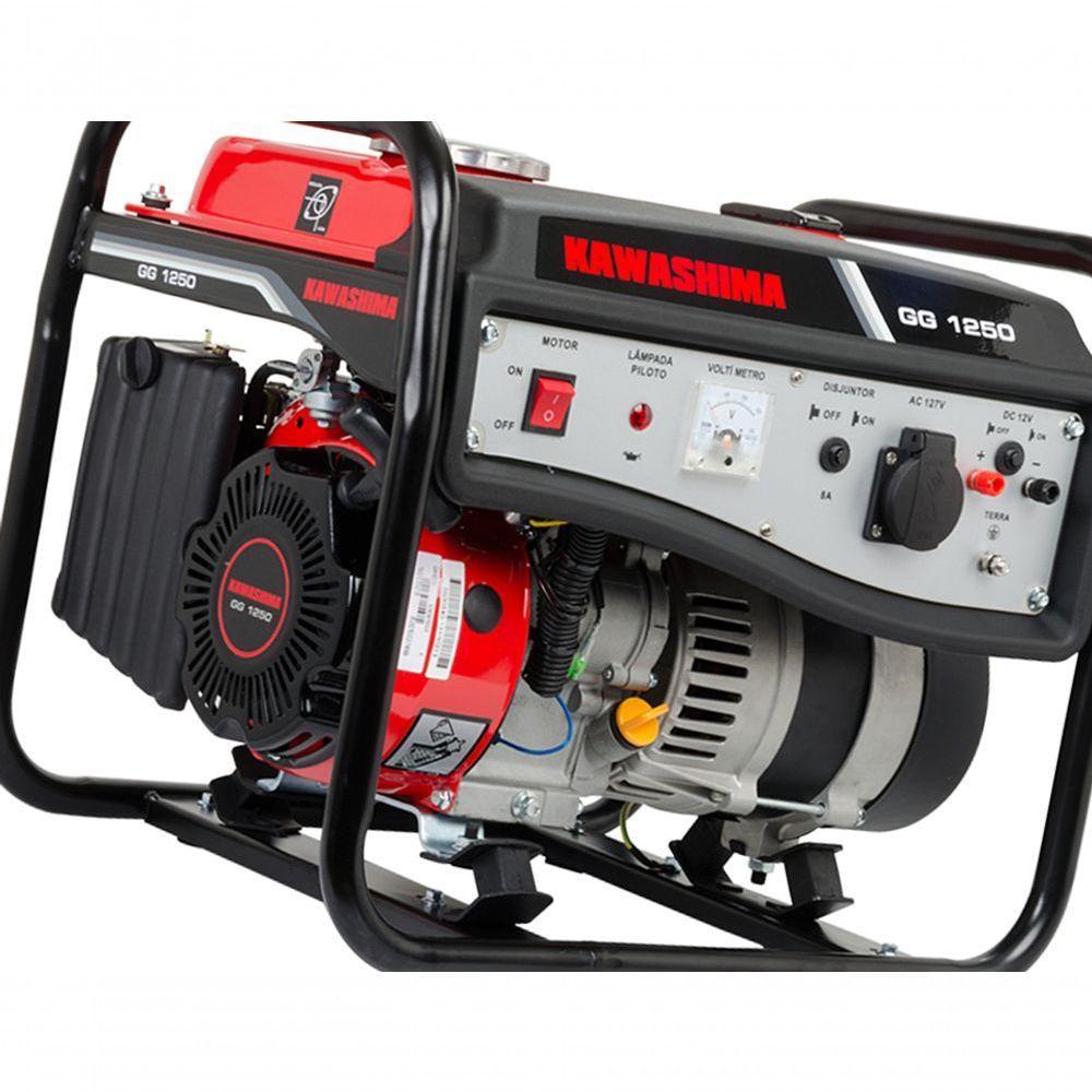 Gerador Gasolina Gg1250-127 1,25kw Mono 60hz 110V - 3