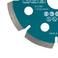 Disco De Corte Diamantado 115 X 1.6 X 22.23 Mm B-53780 Makita - 3
