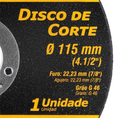 Disco De Corte 115mm X 10mm X 2223mm Dcvp Vonder Plus