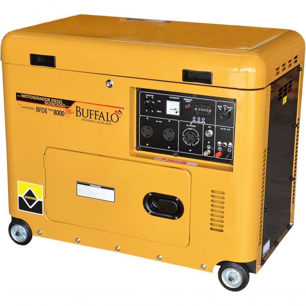 Motogerador Diesel Buffalo 6kva Trif 127- P Elétrica 220V - 2