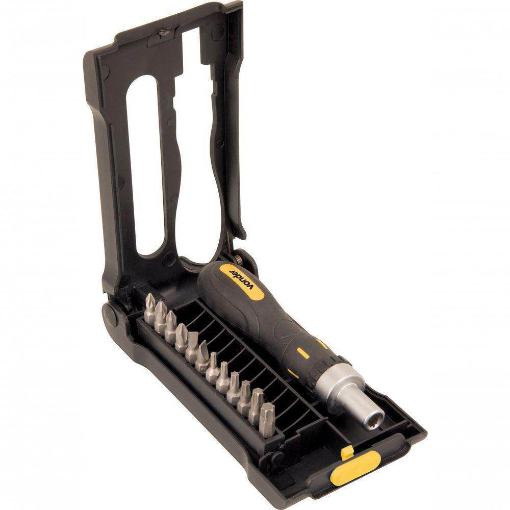 Jogo Bits Ponteiras 1-4 Com 13 Pç Cromo Vanádio Bp389 Vonder - 4